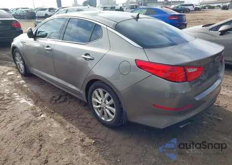 2014 Kia Optima Ex из США, поврежденный, VIN 5XXGN4A70EG350379